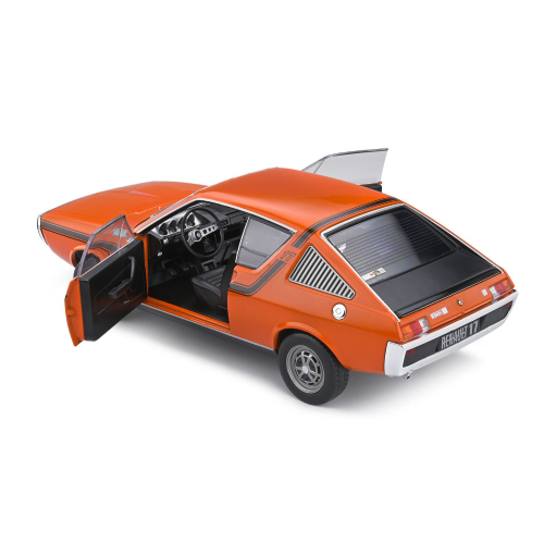 RENAULT 17 TS GORDINI 1973 ORANGE 1:18 Solido Auto Stradali Modellino