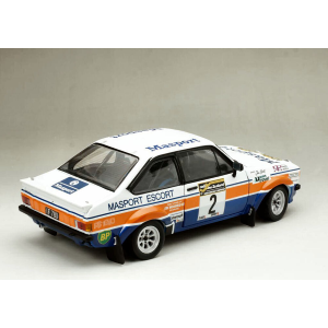 FORD ESCORT MKII RS1800 N.2 2nd RALLY NEW ZELAND 1977 VATANEN-SCOTT 1:18 SunStar Auto Rally Modellino