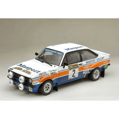 FORD ESCORT MKII RS1800 N.2 2nd RALLY NEW ZELAND 1977 VATANEN-SCOTT 1:18 SunStar Auto Rally Modellino