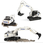 ESCAVATORE KOMATSU PC210LC-11 WHITE EDITION 1:50 Universal Hobbies Mezzi Industriali Modellino