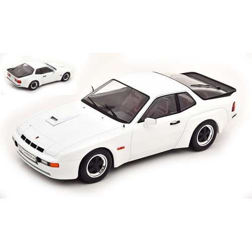 PORSCHE 924 CARRERA GT COUPE 1981 WHITE 1:18 ModelCarGroup Auto Stradali Modellino