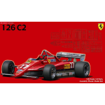 FERRARI 126 C2 N.27 1982 G.VILLENEUVE KIT 1:20 Fujimi Kit Auto Modellino