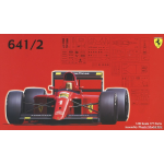 FERRARI 641/2 N.1 MEXICO/FRANCE GP 1990 A.PROST KIT 1:20 Fujimi Kit Auto Modellino