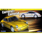 PORSCHE 911 CARRERA 2/CARRERA 4 YELLOW/WHITE KIT 1:24 Fujimi Kit Auto Modellino