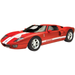 FORD GT CONCEPT 2004 RED WITH WHITE STRIPES 1:12 MotorMax Auto Stradali Die Cast Modellino
