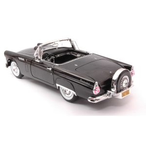 FORD THUNDERBIRD CONVERTIBLE 1956 BLACK 1:18 MotorMax Auto Stradali Modellino