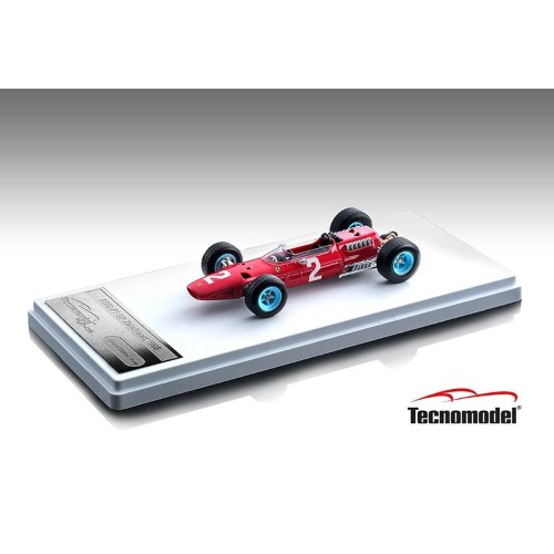 FERRARI 512 F1 N.2 GP ZANDVOORT 1965 JOHN SURTEES 1:43 Tecnomodel Formula 1 Modellino
