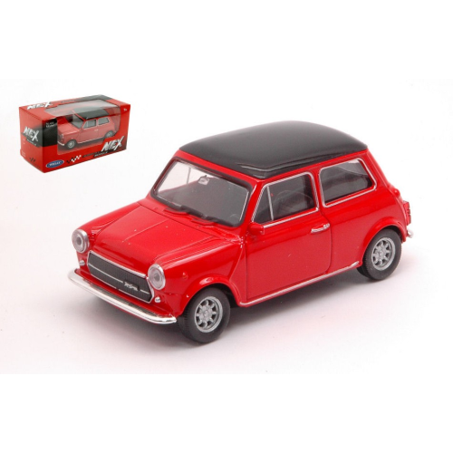 MINI COOPER 1300 1974 RED 1:43 Welly Auto Stradali Modellino