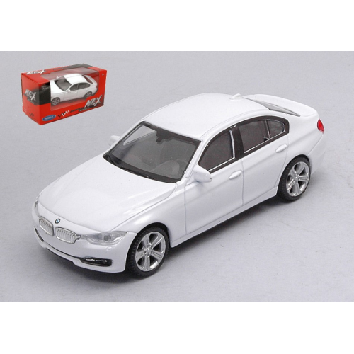 BMW 335i 2012 WHITE 1:43 Welly Auto Stradali Modellino