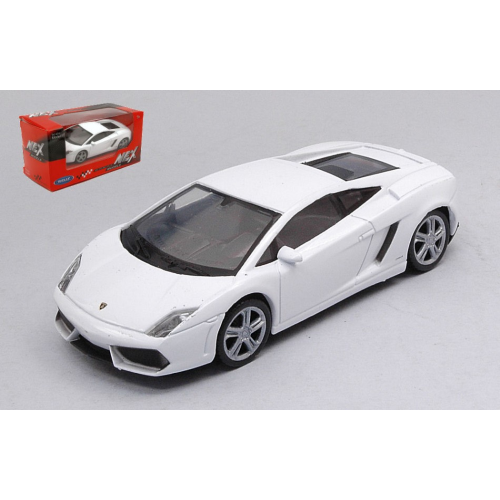 LAMBORGHINI GALLARDO LP560-4 2011 WHITE 1:43 Welly Auto Stradali Modellino