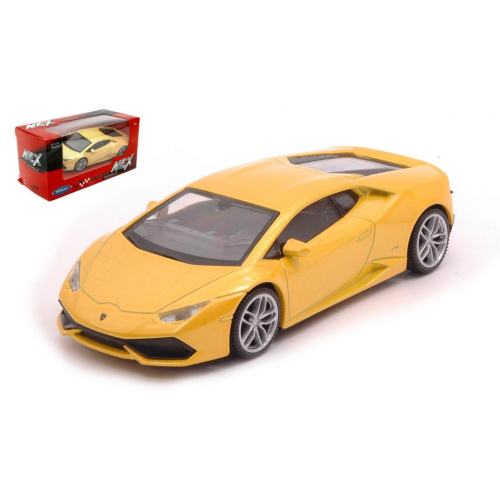 LAMBORGHINI HURACAN COUPE' 2014 YELLOW 1:43 Welly Auto Stradali Modellino