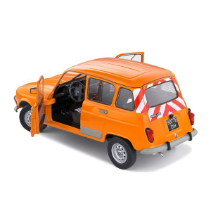RENAULT 4 GTL DDE ORANGE 1978 1:18 Solido Auto Stradali Modellino
