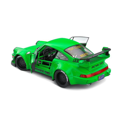 RWB PORSCHE 964 PANDORA ONE 2011 GREEN 1:18 Solido Auto Stradali Modellino