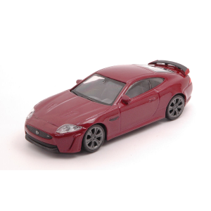 JAGUAR XKR-S 2011 PRUNE-RED 1:43 Welly Auto Stradali Modellino