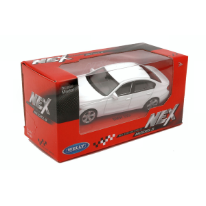 BMW 335i 2012 WHITE 1:43 Welly Auto Stradali Modellino