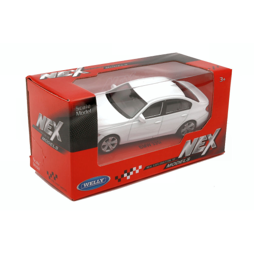 BMW 335i 2012 WHITE 1:43 Welly Auto Stradali Modellino