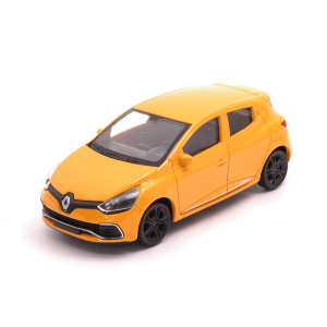 RENAULT CLIO RS 2016 YELLOW 1:43 Welly Auto Stradali Modellino