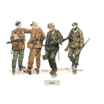 GERMAN COMBAT UNIT KIT 1:35 Dragon Kit Figure Militari Die Cast Modellino
