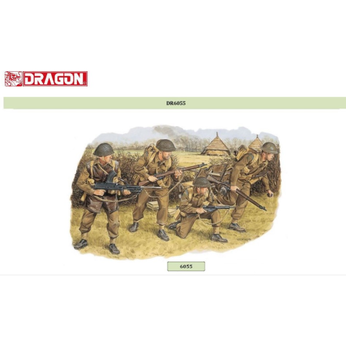 COMMOWEALTH TROOPS KIT 1:35 Dragon Kit Figure Militari Modellino