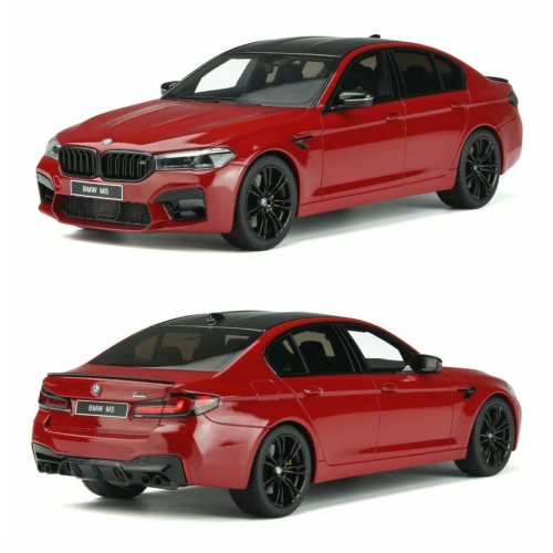 BMW M5 (F90) V8 BITURBO COMPETITION IMOLA 2019 RED 1:18 GT Spirit Auto Stradali Modellino