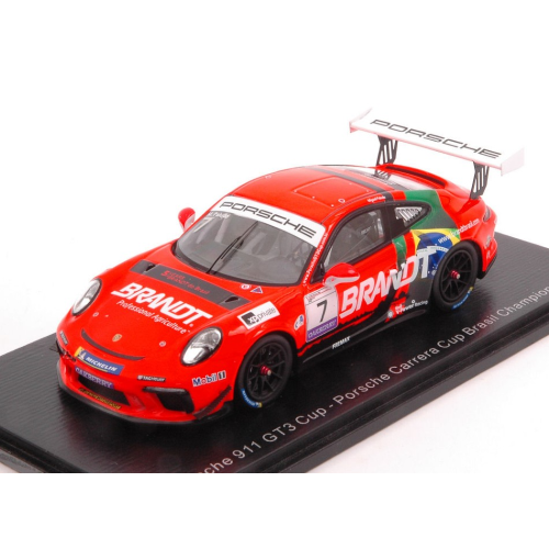 PORSCHE 911 GT3 N.7 CHAMPION 2020 MIGUEL PALUDO 1:43 Spark Model Auto Competizione Modellino