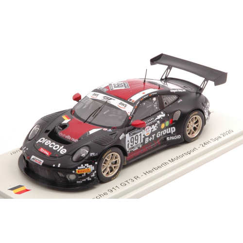 PORSCHE 911 GT3 N.991 24H SPA 2020 ALLEMANN-BOHN-RENAUER-RENAUER 1:43 Spark Model Auto Competizione Modellino