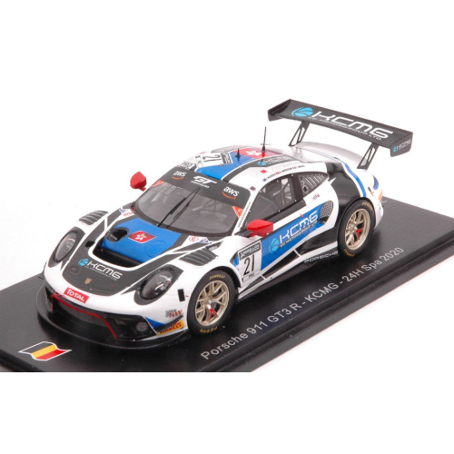 PORSCHE 911 GT3 N.21 24H SPA 2020 BURDON-IMPERATORI-LIBERATI 1:43 Spark Model Auto Competizione Modellino