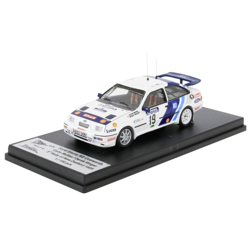 FORD SIERRA RS COSWORTH N.19 5th RALLY OF NEW ZEALAND 1989 MCRAE/RINGER 1:43 Trofeu Auto Rally Die Cast Modellino