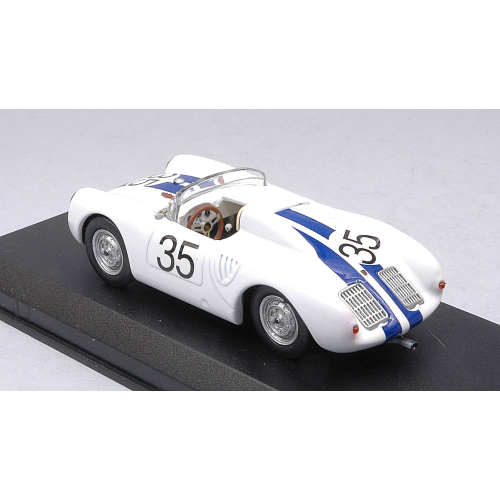 PORSCHE 550 RS N.35 24H LE MANS 1957 HUGUS-GODIN DE BEAUFORT 1:43 Best Model Auto Competizione Modellino