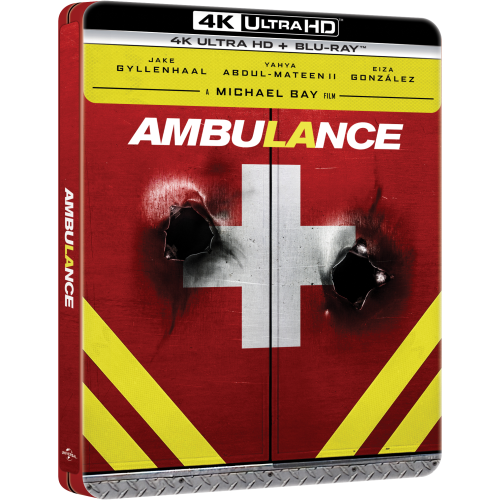 Ambulance (Steelbook) (4K Ultra Hd+Blu-Ray)  [Blu-Ray Nuovo] 