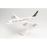 AIRBUS A340-300 CITY LINE & STAR ALLIANCE 1:200 Herpa Aerei Die Cast Modellino