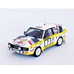 AUDI SPORT QUATTRO N.7 RALLY 1000 LAKES 1984 MOUTON/PONS 1:43 Trofeu Auto Rally Modellino