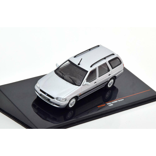 FORD ESCORT TURNIER 1996 SILVER 1:43 Ixo Model Auto Stradali Modellino