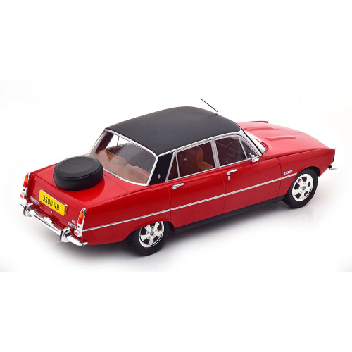 ROVER 3500 V8 (P6) RHD 1974  RED MATT/BLACK 1:18 ModelCarGroup Auto Stradali Modellino