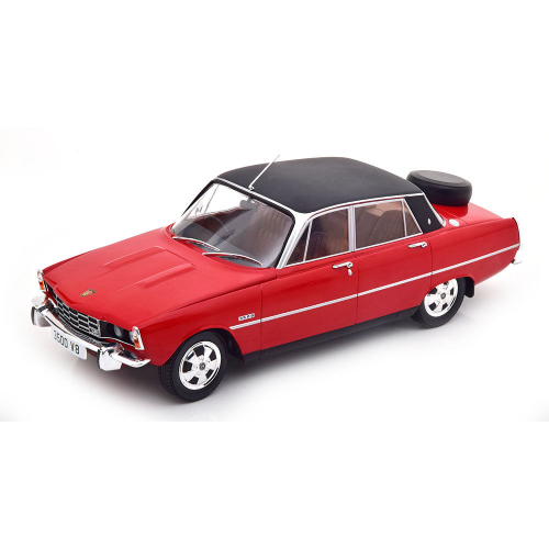 ROVER 3500 V8 (P6) RHD 1974  RED MATT/BLACK 1:18 ModelCarGroup Auto Stradali Modellino