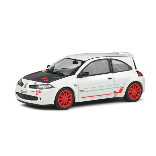 RENAULT MEGANE R26R 2009 WHITE 1:43 Solido Auto Stradali Modellino