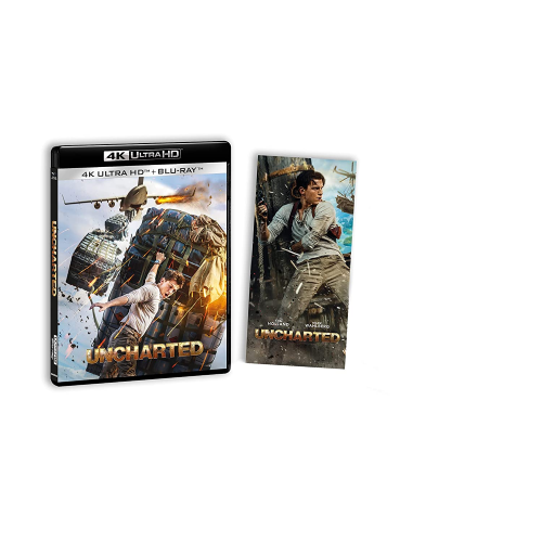 Uncharted (Blu-Ray 4K+Blu-Ray Hd)  [Blu-Ray Nuovo]