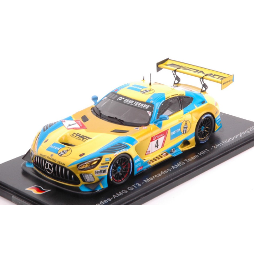 MERCEDES GT3 N.4 24H NURBURGRING 2021 ENGEL-STOLZ-METZGER-CHRISTODOULOU 1:43 Spark Model Auto Competizione Modellino