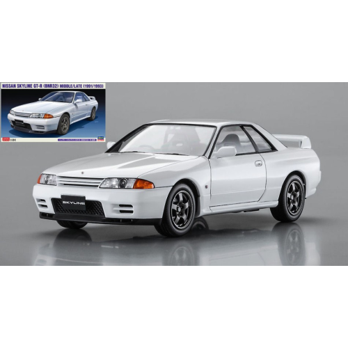 NISSAN SKYLINE GT-R (BNR32) MIDDLE/LATE KIT 1:24 Hasegawa Kit Auto Modellino