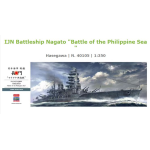 IJN BATTLESHIP NAGATO BATTLE OF PHILIPPINE SEA KIT 1:350 Hasegawa Kit Navi Die Cast Modellino