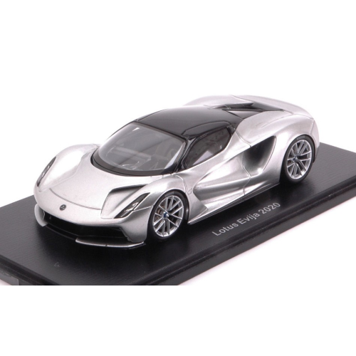 LOTUS EVIJA 2020 SILVER 1:43 Spark Model Auto Stradali Modellino