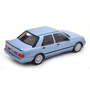 FORD SIERRA COSWORTH 1988 METALLIC LIGHT BLUE 1:18 ModelCarGroup Auto Stradali Modellino