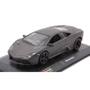 LAMBORGHINI REVENTON 2007 MATT BLACK 1:32 Burago Auto Stradali Modellino