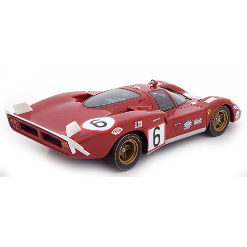 FERRARI 512 S LONG TAIL N.6 DNF LE MANS 1970 I.GIUNTI-N.VACCARELLA 1:18 CMR Classic Model Replicars Auto Competizione Modellino