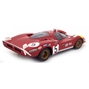 FERRARI 512 S LONG TAIL N.5 ACCIDENT LE MANS 1970 J.ICKX-P.SCHETTY 1:18 CMR Auto Competizione Modellino
