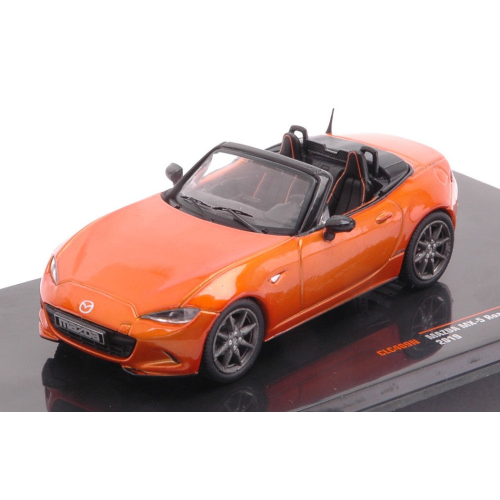 MAZDA MX-5 ROADSTER 2019 ORANGE 1:43 Ixo Model Auto Stradali Modellino