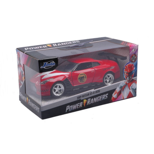 NISSAN GT-R (R35) 2009 POWER RANGERS 1:32 Jada Toys Movie Modellino