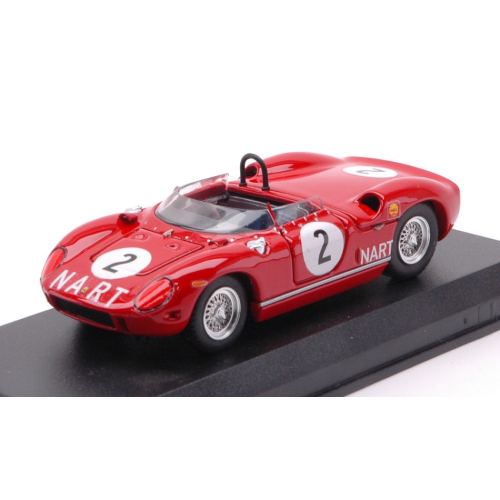 FERRARI 275P NART CH0812 N.2 G.P.CANADA MOSPORT 1964 WALT HANSGEN 1:43 Art Model Auto Competizione Modellino
