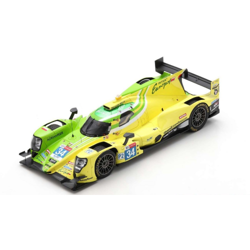 ORECA 07 GIBSON N.34 10th LE MANS 2021 SMIECHOWSKI-VAN DER ZANDE-BRUNDLE 1:18 Spark Model Auto Competizione Modellino