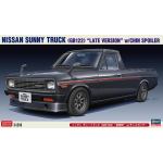 NISSAN SUNNY TRUCK (GB122) LATE W/CHIN SPOILER KIT 1:24 Hasegawa Kit Auto Die Cast Modellino